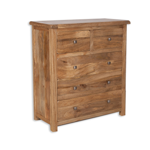 2 Over 3 Drawer Chest – Odisha Wooden Storage Unit